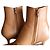 Autre Marque PELLICO VOLTA Leder Stiefeletten Braun Kamel - Ansicht 9