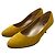Autre Marque Décolleté in camoscio Wacoal success walk Giallo