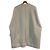 Autre Marque Mila Owen Cocoon Half Coat Crudo - vista 2