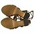 Sandales en cuir Salvatore Ferragamo Marron - vue 7