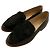 Autre Marque Mocassin Meritxell Fur Combo Noir