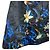 Autre Marque Alice + Olivia A-Linien-Rock mit Blumenprint - Ansicht 2