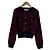 Autre Marque Rirandture Border Strickjacke Blau Marineblau