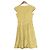 Autre Marque Robe brodée TOCCA Jaune - vue 3