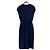 Autre Marque Vestido STRAWBERRY-FIELDS French Sleeve Azul - vista 3