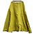 Autre Marque Gonna a svasazione in cotone e lino IENA Giallo