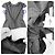 Autre Marque YOKO CHAN Flanell-Wollkleid Braun - Ansicht 9