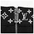 Louis Vuitton Easy Slacks Monogram Wool Pants Black - view 6
