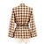 Giacca Gucci in tweed, lana e nylon Marrone Beige - vista 5