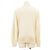 Chaqueta de punto de cachemira y algodón Salvatore Ferragamo Crudo - vista 4
