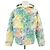 Sudadera con capucha Louis Vuitton Velvet Pastel Monogram Verde