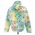 Sudadera con capucha Louis Vuitton Velvet Pastel Monogram Verde - vista 2