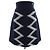 Falda de mezcla de cachemira Chanel P55435K07229 Negro