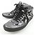 Sneakers Jimmy Choo Grigie Marrone - vista 3