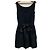 Autre Marque Ärmelloses Minikleid NATURAL by FOXEY Schwarz
