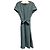 Autre Marque Vestido PLST Polyester Oxford Verde