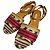 Autre Marque Sandali bassi Carven Beige