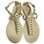 Autre Marque Sandali in gomma borchiati Steve Madden Beige - vista 2