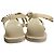 Autre Marque Sandali in gomma borchiati Steve Madden Beige - vista 5