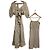 Autre Marque Abito lungo Cache-coeur Snidel Beige - vista 2