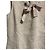 Autre Marque Vestido sin mangas de tweed con cinta Miss J Beige - vista 3