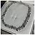 Collana Montblanc Monaco Princess Grace Petals de Rose Diamanti Argento - vista 2