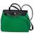Hermès Herbag Zip RT 31 Toile Officier Vache Hunter Borsa Verde Nero