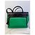 Hermès Herbag Zip RT 31 Toile Officier Vache Hunter Borsa Verde Nero - vista 10