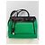 Hermès Herbag Zip RT 31 Toile Officier Vache Hunter Borsa Verde Nero - vista 3