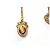 Collana Christian Dior in metallo dorato D'oro - vista 4