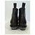 Balenciaga Stivaletti Cowboy in pelle nera Nero - vista 3