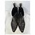 Balenciaga Stivaletti Cowboy in pelle nera Nero - vista 5