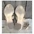 Jil Sander Navy Leder Absatzsandaletten Beige - Ansicht 6