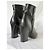 Prada Bottines en cuir noir - vue 10