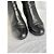 Prada Bottines en cuir noir - vue 4
