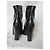 Prada Bottines en cuir noir - vue 9