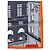 Hermès Lenço Space Shopping au Faubourg 90cm Branco Laranja Cinza - vista 6