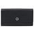 Bulgari Portafoglio lungo BVLGARI in pelle 2 Set Nero Auth bs37356 - vista 2