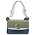 Chloé Chloe Schultertasche Leder 2way Navy Gold Auth 203685M Golden Marineblau - Ansicht 13