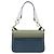 Chloé Chloe Schultertasche Leder 2way Navy Gold Auth 203685M Golden Marineblau - Ansicht 2