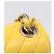 CHANEL V Stitch Schultertasche mit Kette aus Lammleder Gelb Silber CC Auth 206310SAM - Ansicht 10