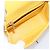 CHANEL V Stitch Schultertasche mit Kette aus Lammleder Gelb Silber CC Auth 206310SAM - Ansicht 11