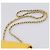 CHANEL V Stitch Schultertasche mit Kette aus Lammleder Gelb Silber CC Auth 206310SAM - Ansicht 8