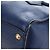 Bolsa de mão PRADA Ready lock em couro Taurillon Clemence 2way Azul Auth am12570V Dourado - vista 20
