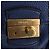 Bolsa de mão PRADA Ready lock em couro Taurillon Clemence 2way Azul Auth am12570V Dourado - vista 23