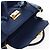 Bolsa de mão PRADA Ready lock em couro Taurillon Clemence 2way Azul Auth am12570V Dourado - vista 24