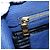 Bolsa de mão PRADA Ready lock em couro Taurillon Clemence 2way Azul Auth am12570V Dourado - vista 28