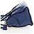 Bolsa de mão PRADA Ready lock em couro Taurillon Clemence 2way Azul Auth am12570V Dourado - vista 3