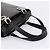 Borsa Salvatore Ferragamo Gancini vernice Black Silver Auth bs37143 Nero Argento - vista 7