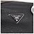 Sac à main PRADA en cuir noir argent Auth ep16195A Argenté - vue 17